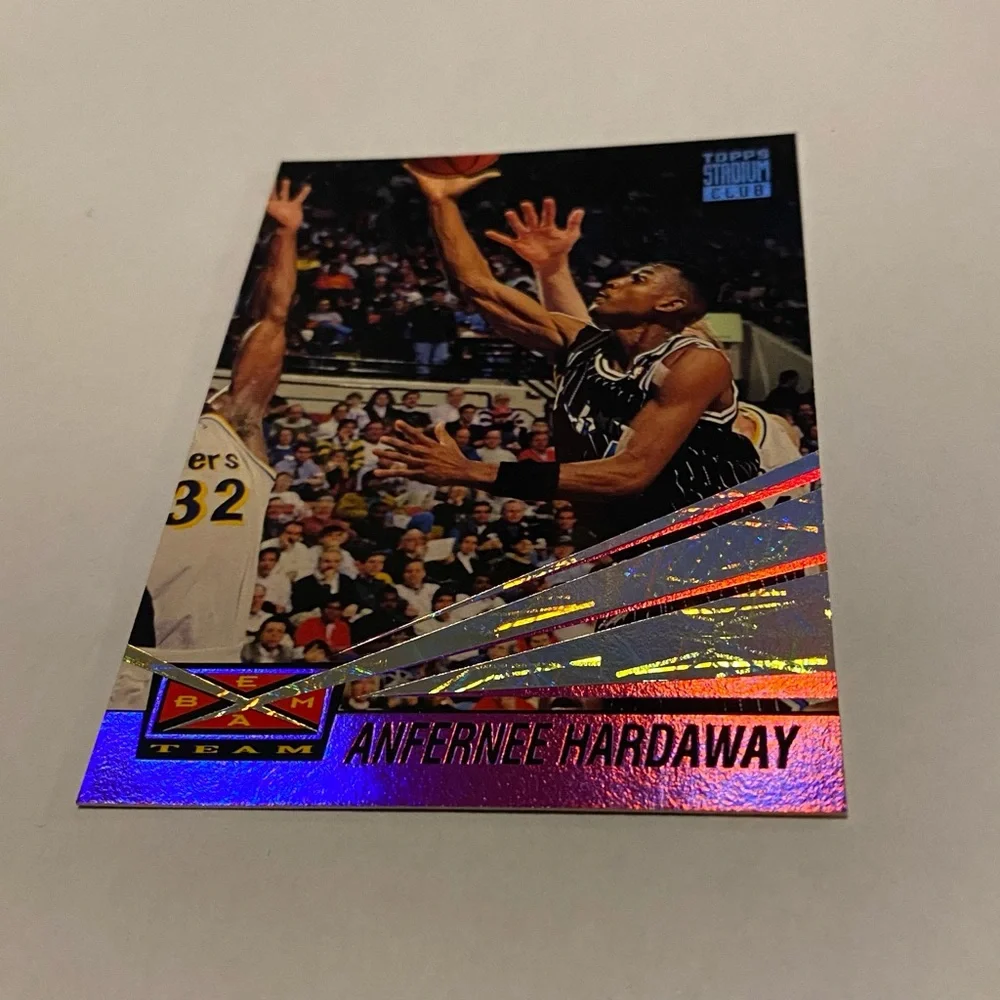 Anfernee Hardaway Rookie card 1994 Topps Stadium Clun Beam Team Basketball